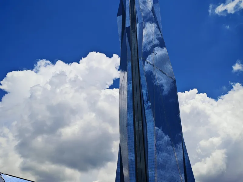 Menara Merdeka 118 rising above the podium, Kuala Lumpur